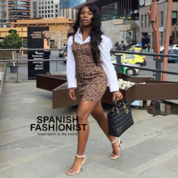 Zara cheetah print dress - Picture 1 of 10